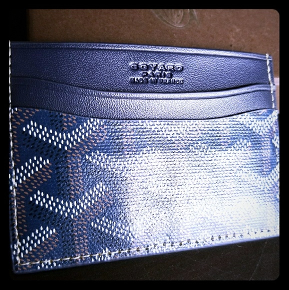 goyard card holder serial number